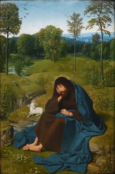 Juan Bautista en el desierto de Geertgen Tot sint Jans