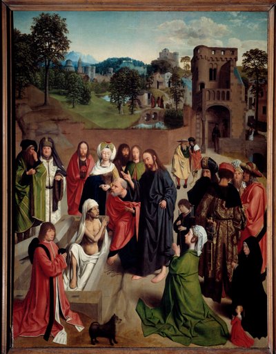 La resurrección de Lázaro de Geertgen Tot sint Jans
