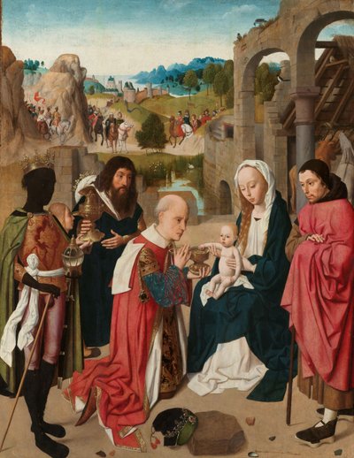 Adoración de los Reyes Magos de Geertgen Tot sint Jans