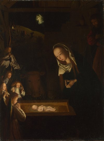 La Natividad en la noche, c.1490 de Geertgen Tot sint Jans