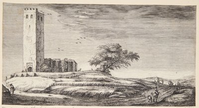 La vieja iglesia de Muiderberg de Geertruyt Roghman