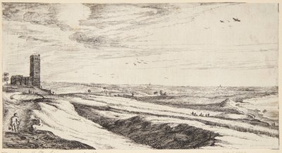 Paisaje en Zuidersøen de Geertruyt Roghman