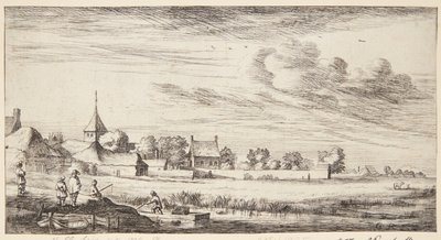 Sloterdijk visto desde el oeste de Geertruyt Roghman