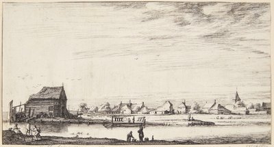 Vista hacia Sloterdijk de Geertruyt Roghman