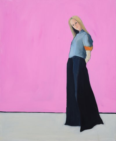 Jane, 2016 (óleo sobre lienzo) de Genevieve French