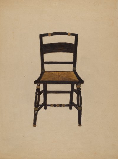Silla Hitchcock de Genevieve Sherlock
