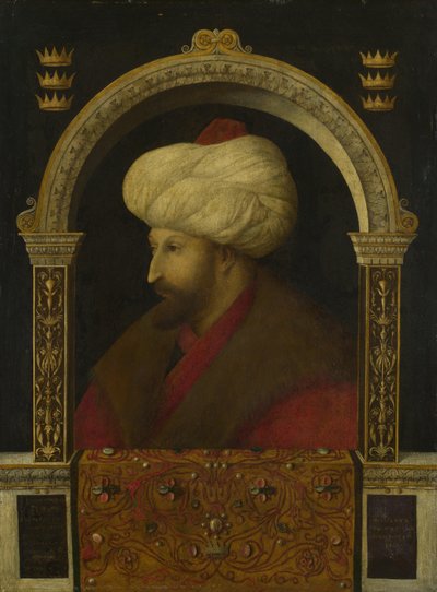 El sultán Mehmet II de Gentile Bellini