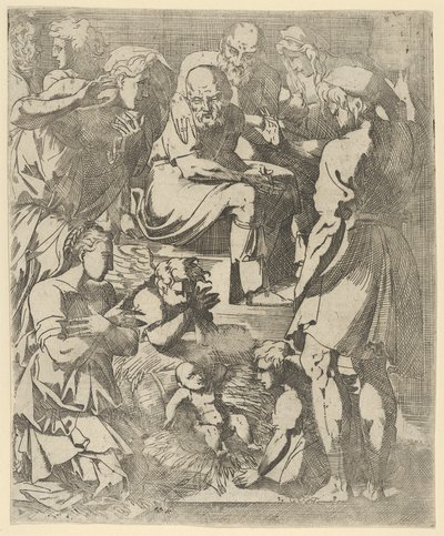 La Natividad, ca. 1544-48 de Geoffroy Dumoûtier