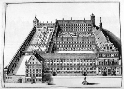 Diseño de castillo, 1664 de Georg Andreas Bockler