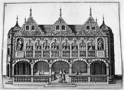 Diseño de castillo, 1664 de Georg Andreas Bockler
