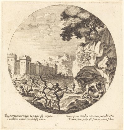 La Edad de Hierro de Georg Andreas Wolfgang the Elder