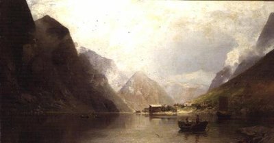 Un fiordo de Georg Anton Rasmussen
