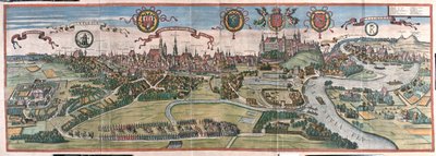 Cracovia, Polonia - en "Civitates Orbis Terrarum" de Georg Braun, Colonia 1617 de Georg Braun