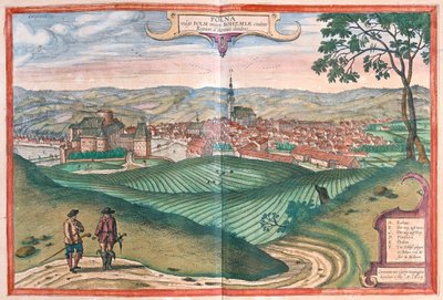 Polna (Bohemia), República Checa - en "Civitates Orbis Terrarum" de Georg Braun, Colonia 1617 de Georg Braun