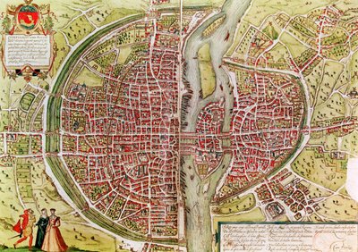 Mapa de París de 
