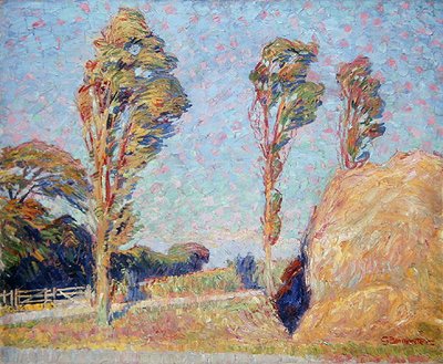 Álamos en el viento de Georg Burmester