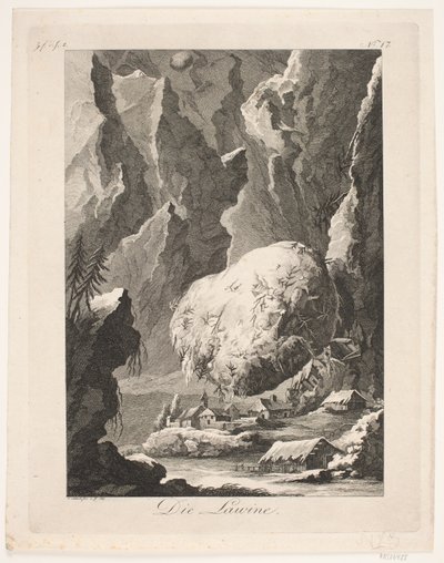 La avalancha de Georg Christian Schule