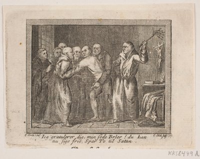 Vignette para "Samtlige skrifter" de J. H. Wessels de Georg Christian Schule