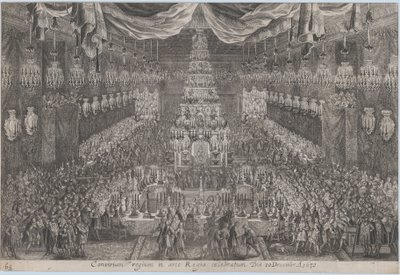 Coronación de Carlos XI, Estocolmo de Georg Christoph II Eimmart