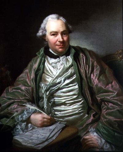 Retrato de Carl Sparre de Georg David Mathieu