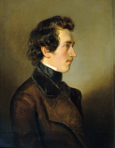 El pintor Leopold Brunner el Viejo más joven de Georg Decker