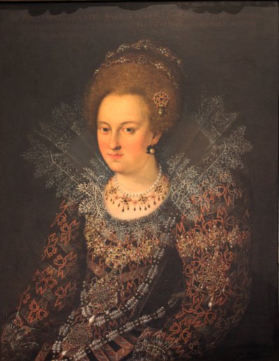 Alemán: Retrato Barbara Sophia von Brandenburg Retrato Barbara Sophie of Brandenburg de Georg Donauer