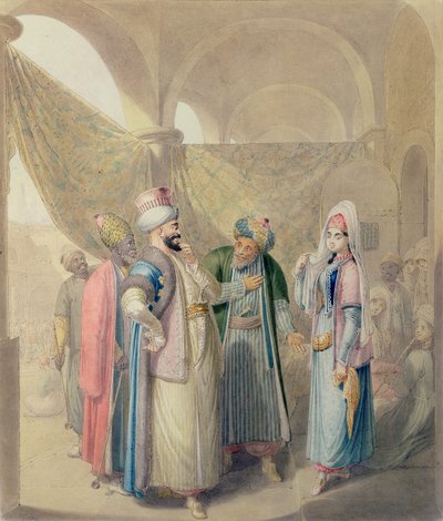 El mercado de esclavos de Georg Emanuel Opitz