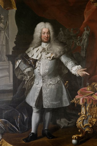Fredrik I, Rey de Suecia, c.1720 de Georg Engelhardt Schröder