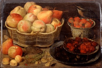 Naturaleza muerta con frutas, finales del siglo XVI principios del siglo XVII de Georg Flegel