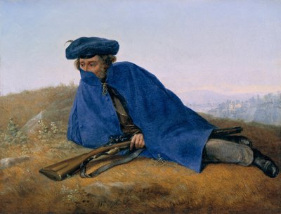 Alemán: Auf Vorposten On Outpost de Georg Friedrich Kersting