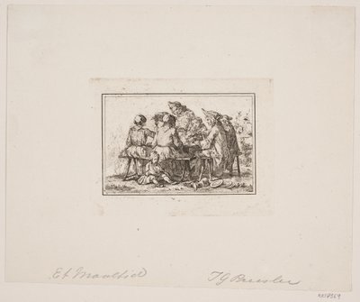 Una comida campesina de Georg Haas