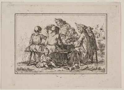 Una comida campesina de Georg Haas