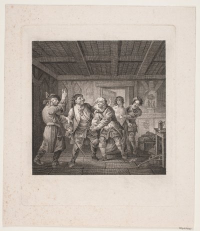 Ilustración para las Comedias de Holberg de Georg Haas
