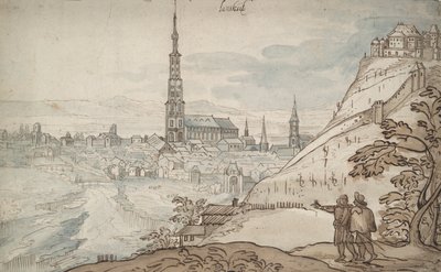 Vista de Landshut de Georg Hoefnagel