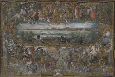 Vista de Sevilla, 1573 de Georg Hoefnagel