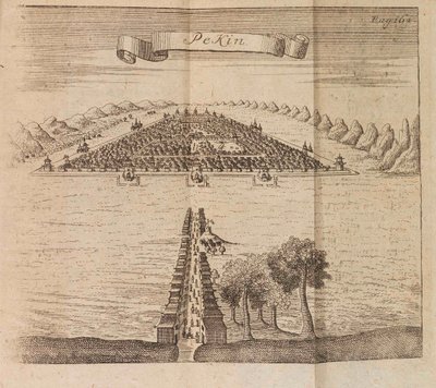 Beijing. Relato de un viaje a Beijing organizado por el Zar Pedro I el Grande, 1719 de Georg Johann Unverzagt