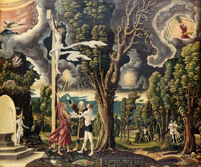 Caída y redención, 1535 de Georg Lemberger