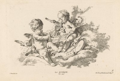 Muziek Música (título en objeto) Libro de las artes (título de la serie) de Georg Leopold Hertel
