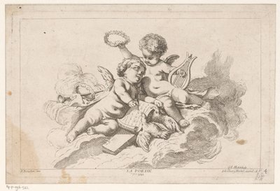 pozie La Poesie (título sobre objeto) Livre des Arts (título de la serie) de Georg Leopold Hertel