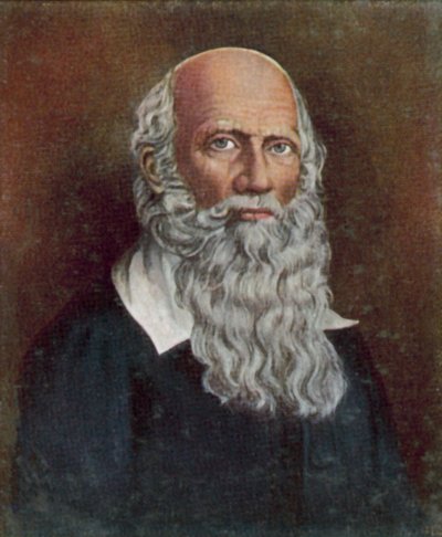 Johann Friedrich Jahn, profesor alemán de gimnasia (litografía en color) de Georg Ludwig Engelbach Engelbach