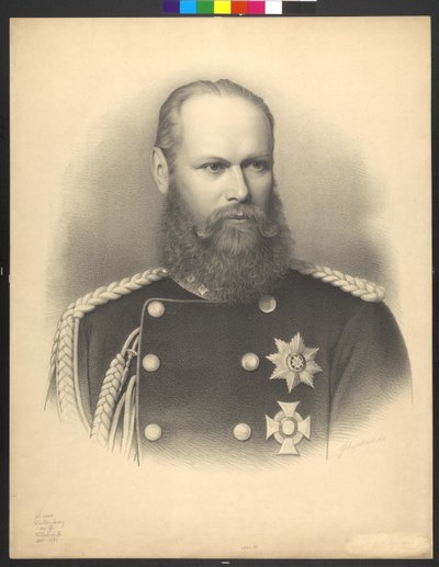 Rey de Wuerttemberg Guillermo II de Georg Ludwig Engelbach Engelbach