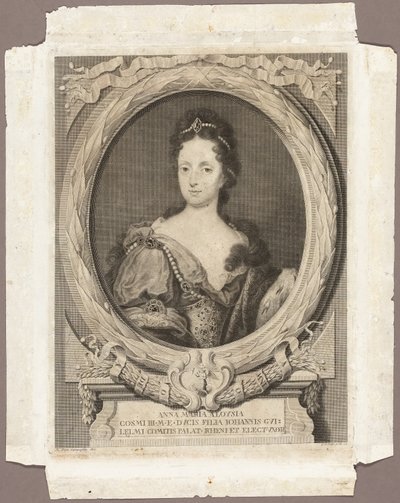 Anna Maria Luisa de Georg Martin Preissler