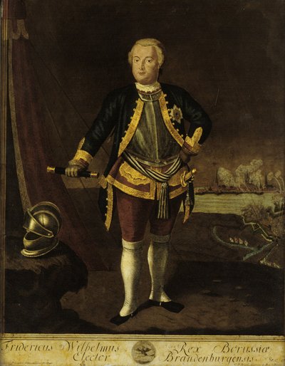 Federico I de Prusia Fridericus Wilhelmus Rex Borussiae Elector Brandenburgensis de Georg Paul Busch