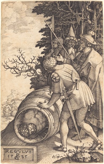Atilio Régulo de Georg Pencz