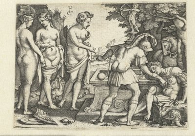 Sueño de París de Georg Pencz