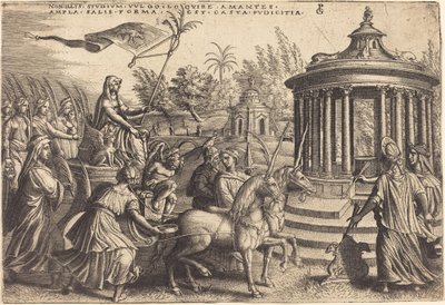 El Triunfo de la Castidad de Georg Pencz