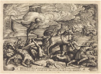 El Triunfo de la Muerte de Georg Pencz
