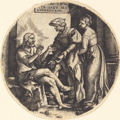 Vestir al desnudo de Georg Pencz
