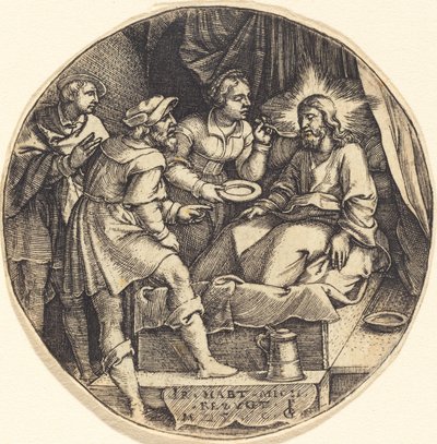 Cuidar a los enfermos de Georg Pencz