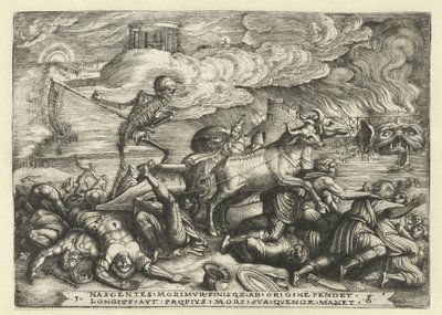 triunfo de la muerte Seis triunfos de Petrarca (título de la serie) de Georg Pencz